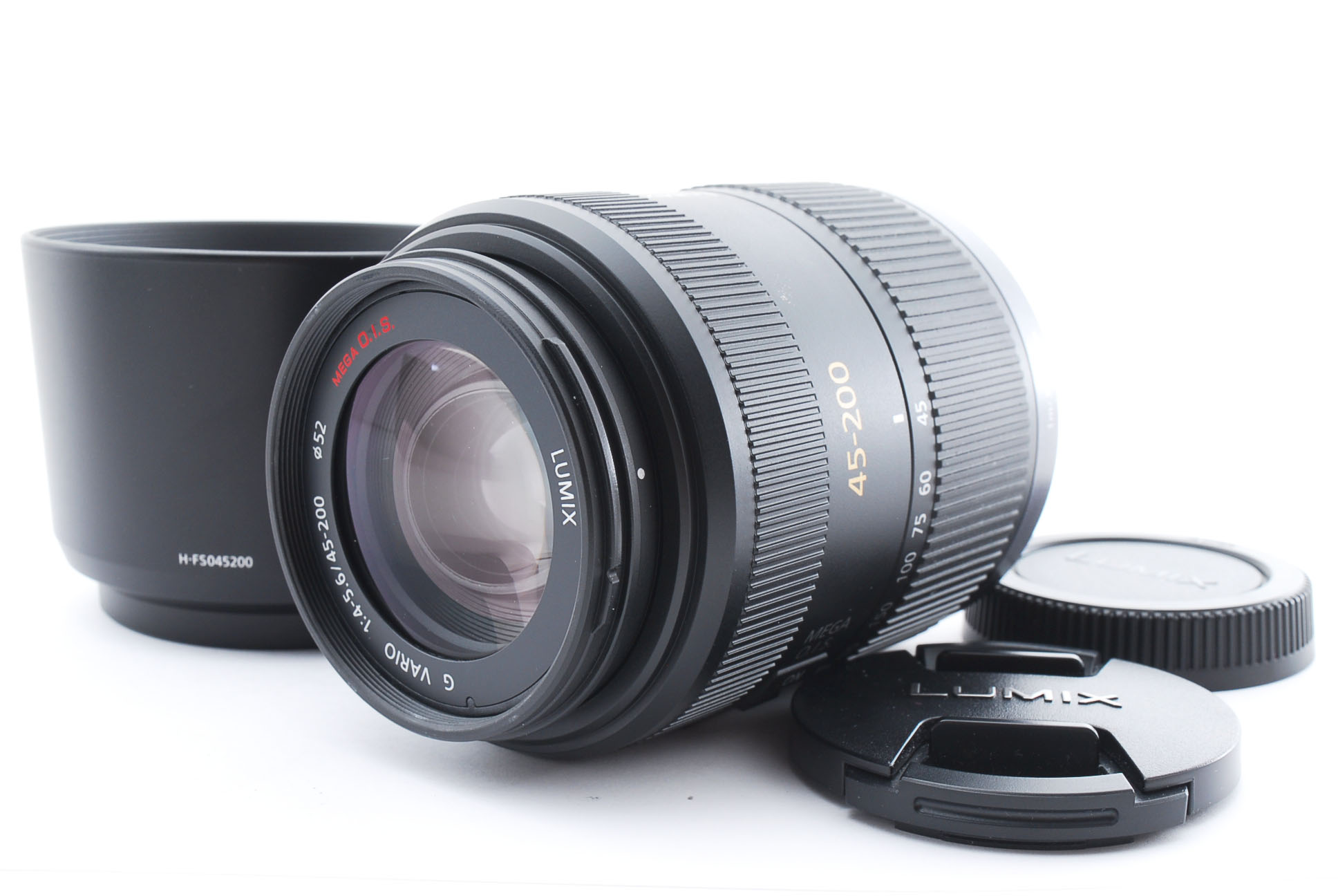 中古】Panasonic パナソニック LUMIX G VARIO 45-200mm/F4.0-F5.6/MEGA