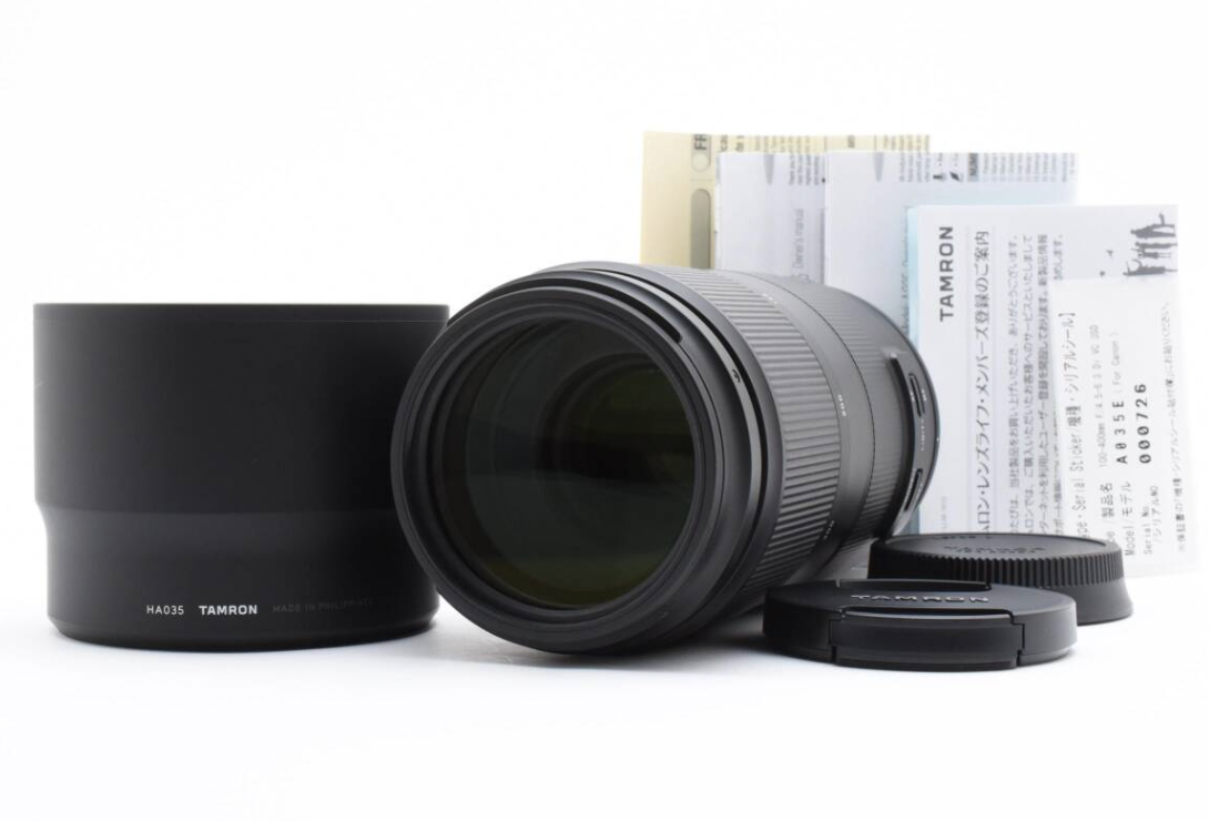 タムロン Tamron AF 100-400mm キヤノン用 Canon