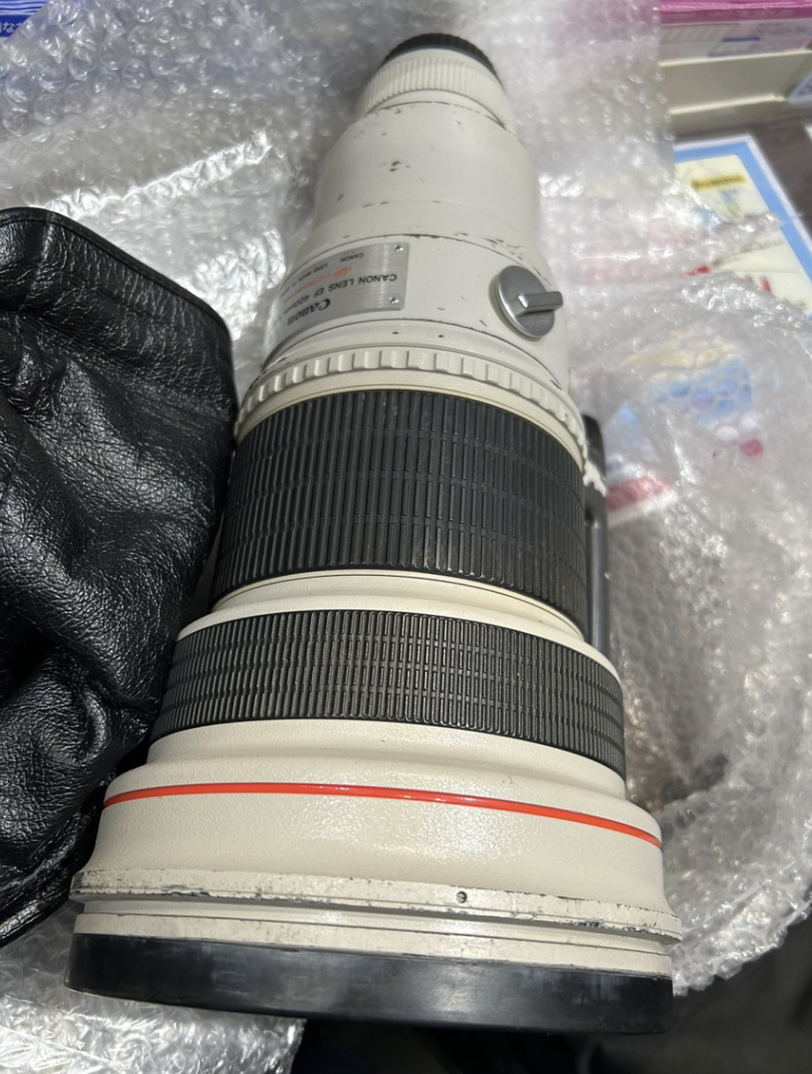 キヤノン Canon EF 400mm F2.8 L Ⅱ USM レンズ 使用感多い